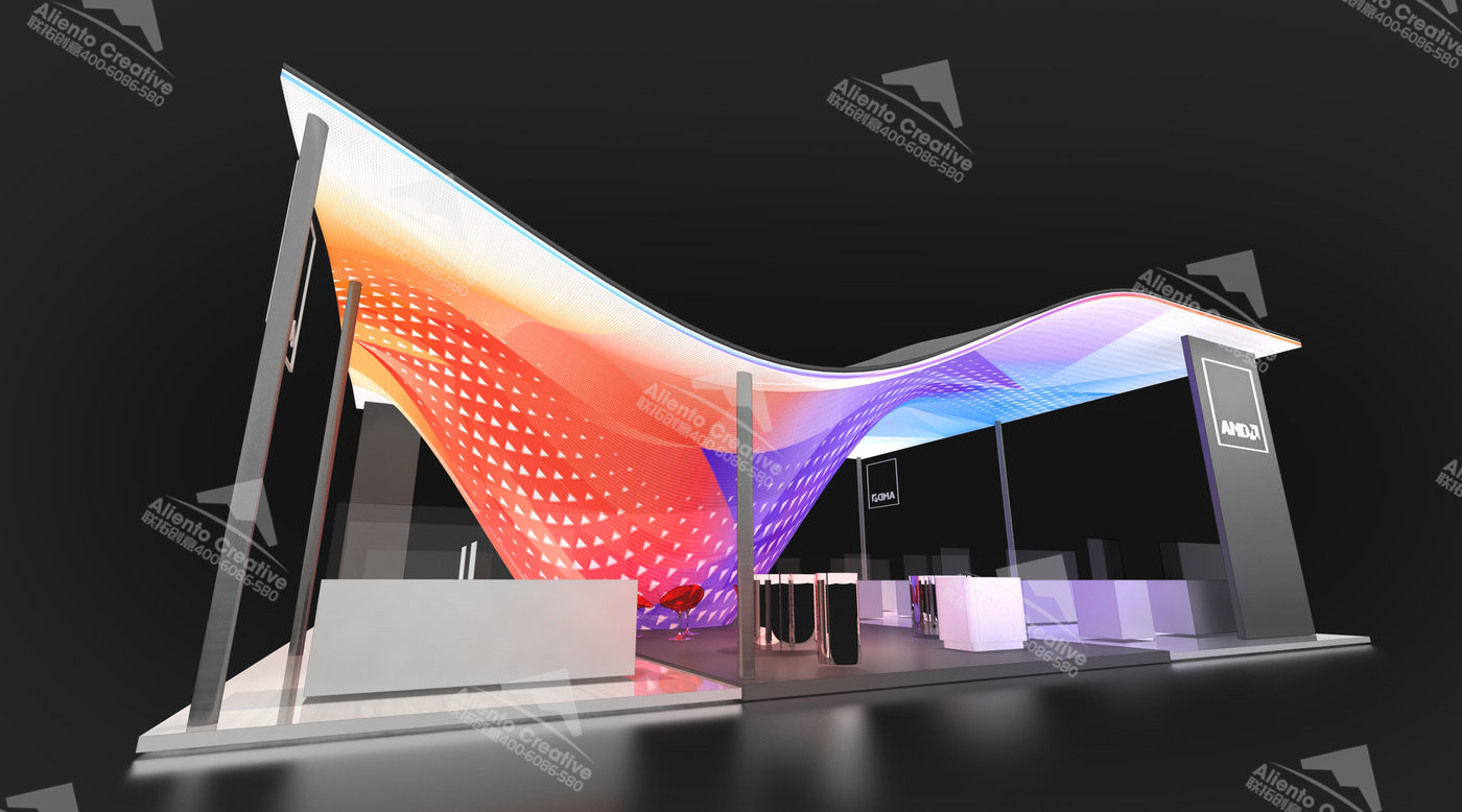 廣州搭建展臺費(fèi)用一般多少錢?怎么找展臺設(shè)計(jì)搭建公司? 展會新聞 第2張-聯(lián)拓創(chuàng)意 廣州展臺搭建